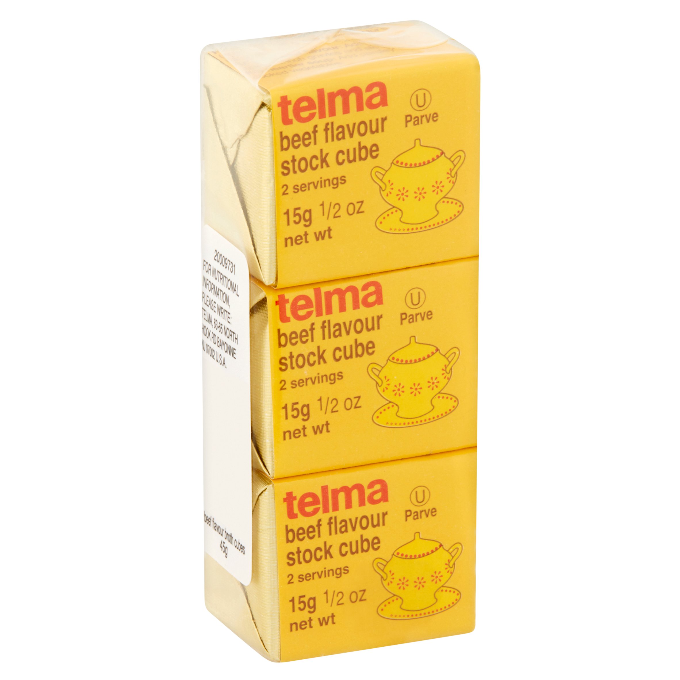 Telma Beef Consomme Cubes .5 oz
