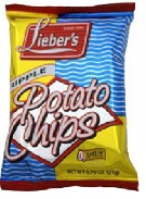 Lieber's Rippled Original Potato Chips .75 oz