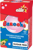 Elite Bazooka Sugar Free Gum Classic Flavor 1 oz