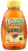 Glicks Pure Clover Honey 16 oz