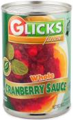 Glicks Cranberry Sauce Whole 16 oz