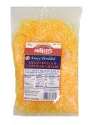 Miller's Fancy Shredded Mozzarella & Cheddar Cheese 8 oz