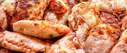 Marinated Chicken Wings 2lb Pack
