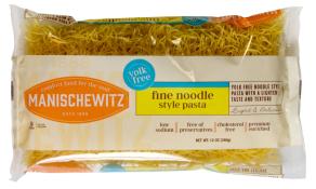 Manischewitz Yolk Free Fine Egg Noodles 12 oz