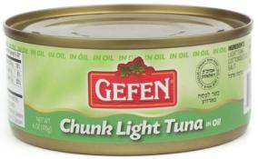 Gefen Chunk Light Tuna In Oil 6 oz