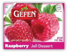 Gefen Raspberry Jell Dessert 3 oz