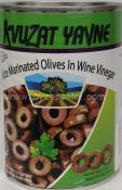 Kvuzat yavne sliced marinated olives in wine vinegar 19 oz