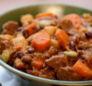 Beef Cholent with one Free Side Dish