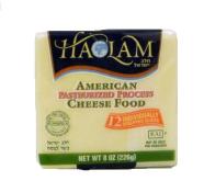 Haolam American White Cheese 12 Slices 8 oz