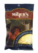 Miller's Natural Shredded Mozzarella Cheese 8 oz