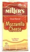 Miller's Sliced Natural Mozzarella Cheese 6 oz