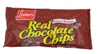 Lieber's Semi Sweet Real Chocolate Chips 9 oz