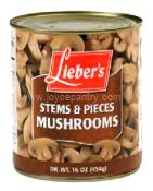 Lieber's Stems & Pieces Mushrooms 16 oz