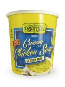 Tradition Gluten Free, No MSG Creamy Chicken Flavor Instant Noodle Soup-Cup 2 oz