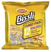 Osem Bissli Falafel Flavored Wheat Snack Family 12 Pack - 1.23 oz