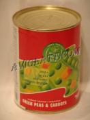Yachin Green Peas & Carrots 550gr
