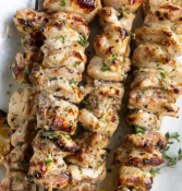 Grilled Chicken Shish Kebab - Passover Entrées