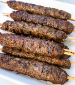Turkish Style Beef Kebabs with Onion and Parsley - Serves 10 People