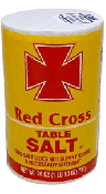 Red Cross Plain Table Salt 26 oz