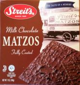 Streit's Milk Chocolate Matzos Fully Coated 7 oz