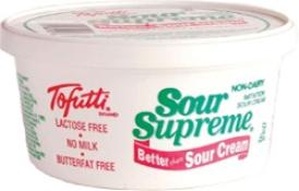 Tofutti Better Than Sour Cream Original Plain 12 oz