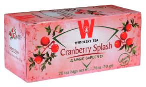 Wissotzky Cranberry Splash Herbal Tea 20 Bags - 1.76 oz