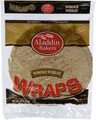 Aladdin Baker’s Plain Whole Wheat Wrap 10 oz
