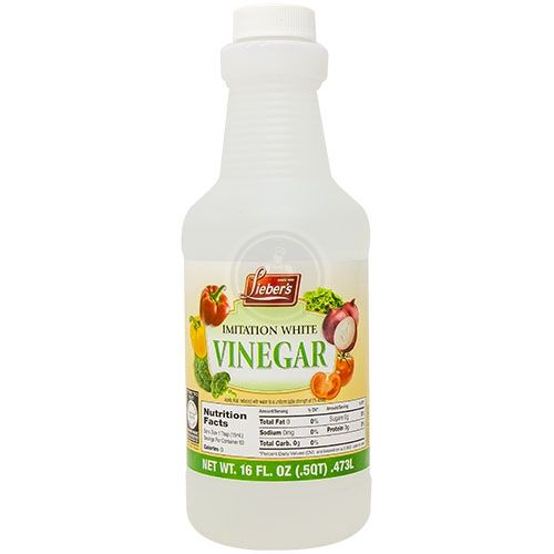 Lieber's white vinegar (imitation) 16 oz
