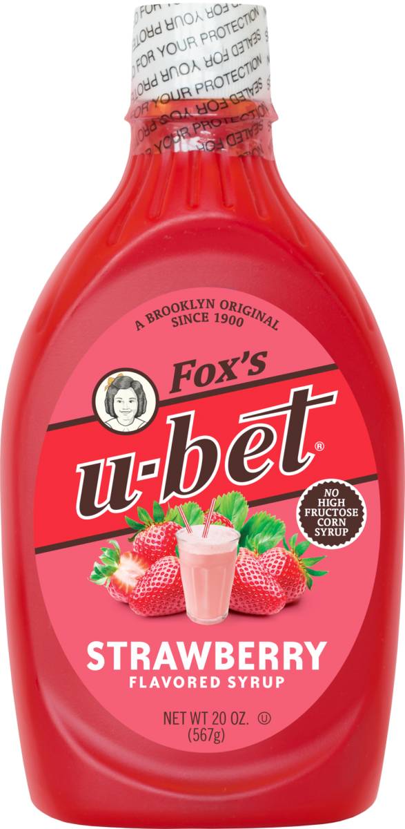 Fox's U-bet Strawberry Syrup 20 oz