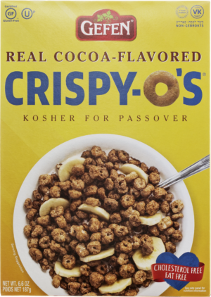 Gefen Crispy-O's Real Cocoa Flavored Cereal 6.6 oz