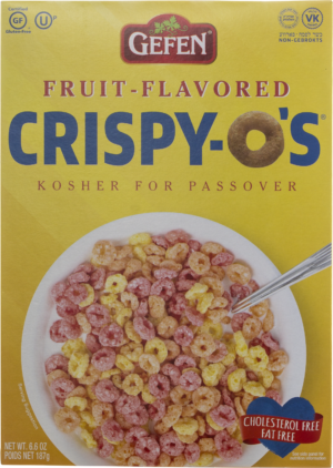 Gefen Crispy-O's Fruit Flavored Cereal 6.6 oz
