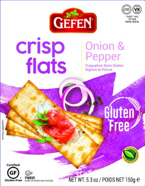 Gefen Onion and Pepper Crisp Flats 5.2 oz