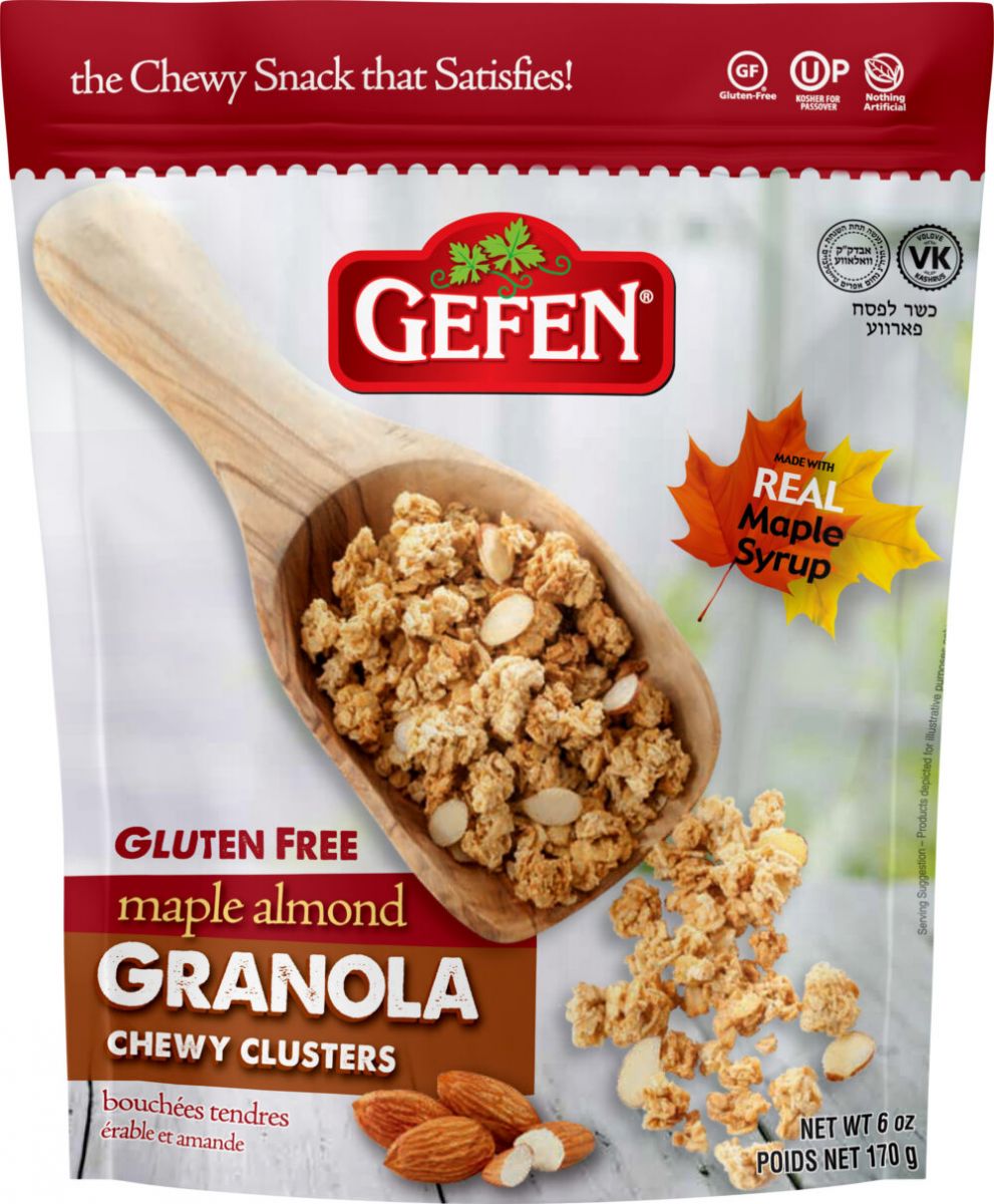 Gefen Maple Almond Chewy Granola Clusters 6 oz