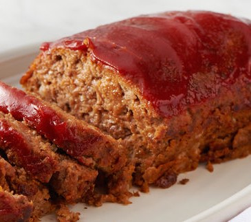 2 Tone Chicken Meat Loaf with Orange Marmalade Glazed Serves 10 People
