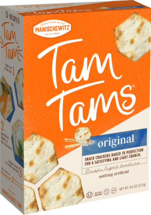 Manischewitz Original Tam Tams Snack Crackers 9.6 oz
