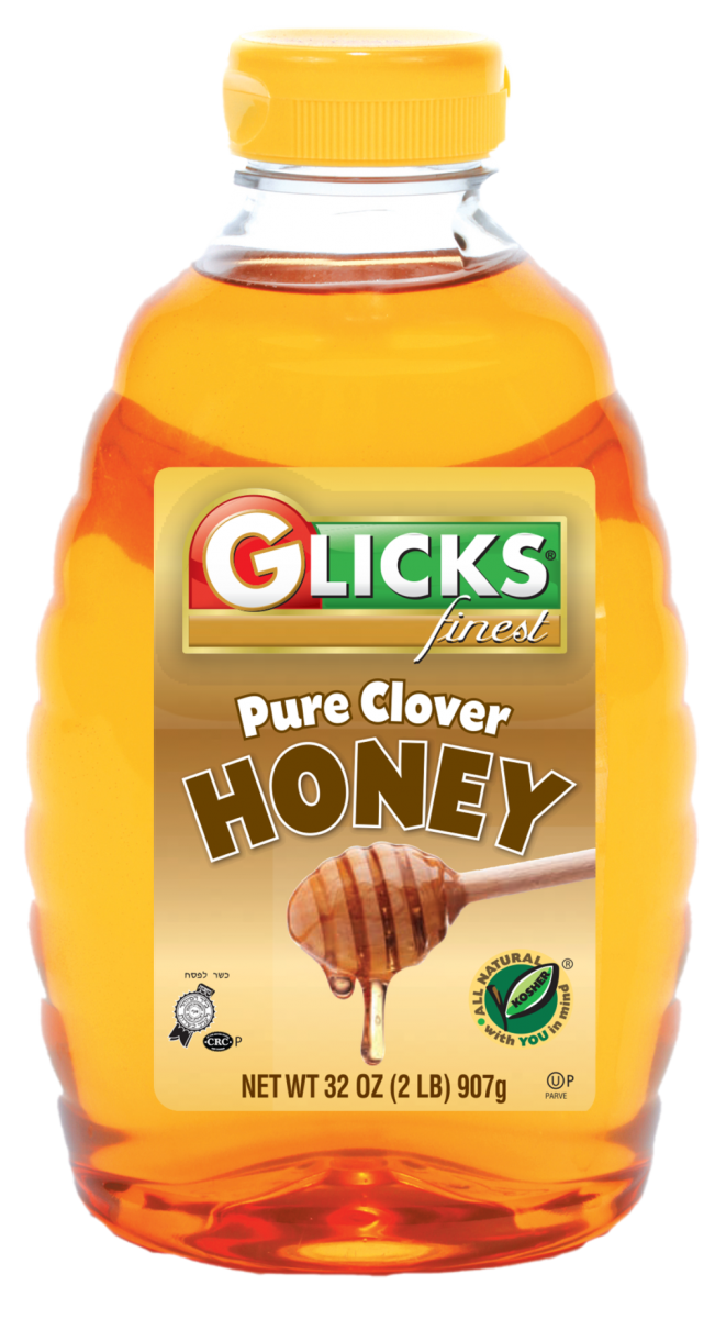 Glicks Pure Clover Honey 32 oz