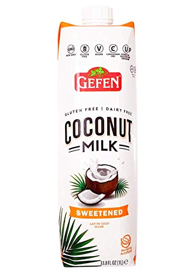 Gefen Sweetened Coconut Milk 33.8 oz