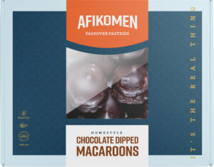 Afikomen Chocolate Dipped Macaroons 12 oz