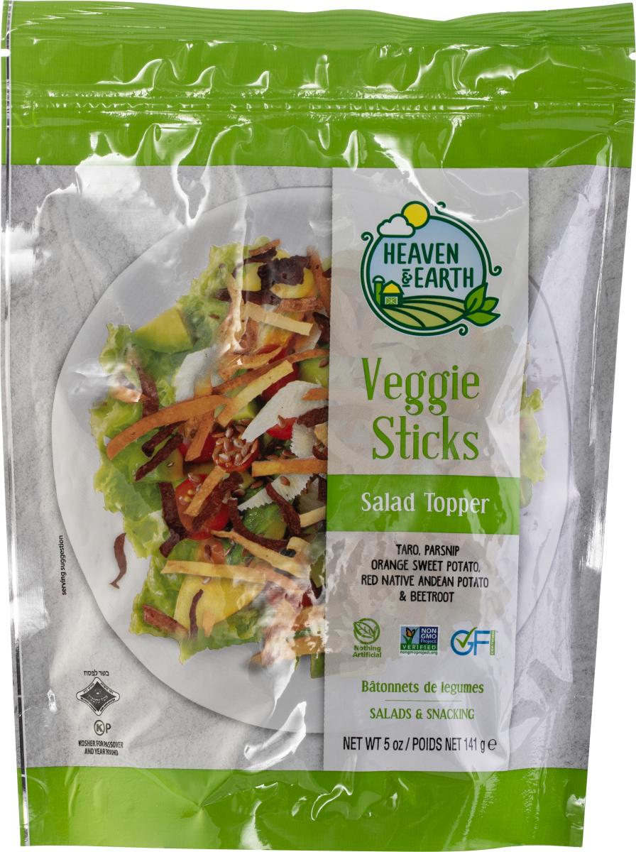 Heaven & Earth Veggie Sticks Salad Topper 5 oz