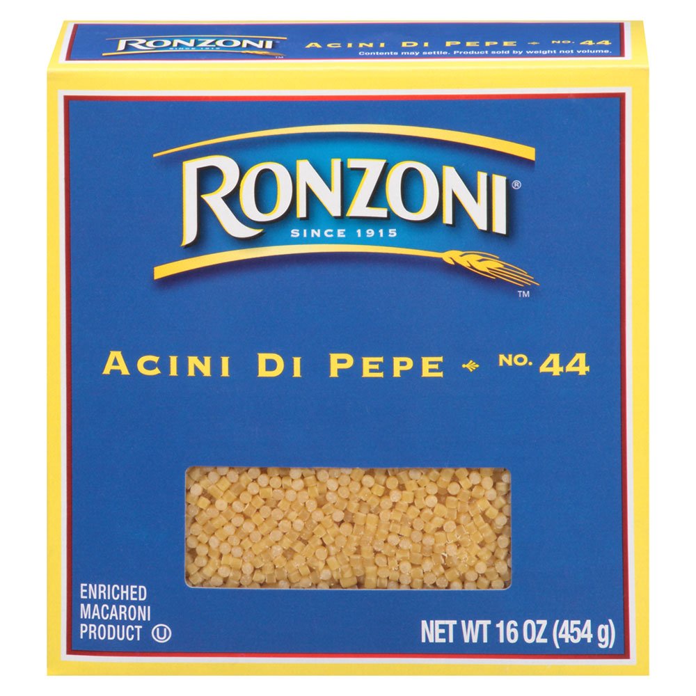 Ronzoni Acini Di Pepe 16 oz