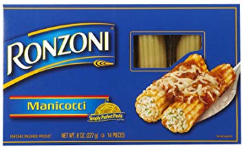 Ronzoni Manicotti 8 oz