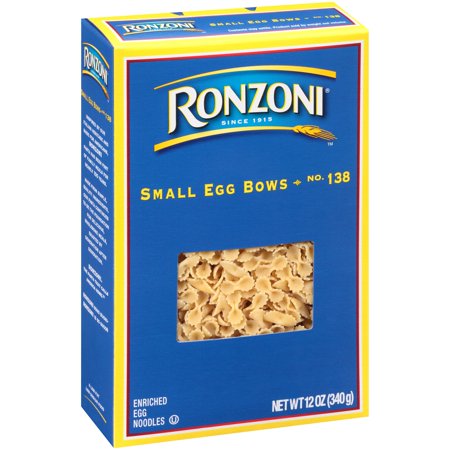 Ronzoni Small Egg Bows 12 oz