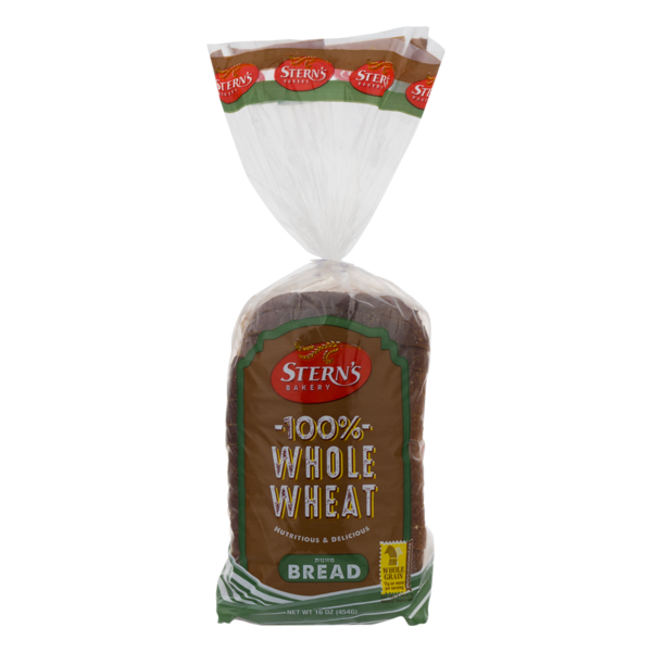 Stern's 100% Whole Wheat Bread 16 oz