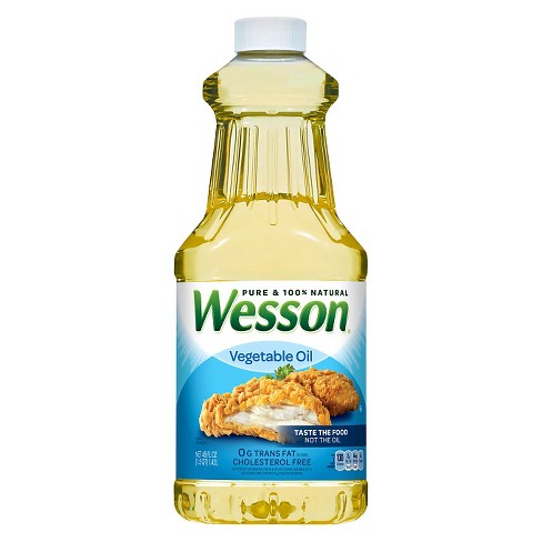 Wesson Vegetable Oil 48 oz