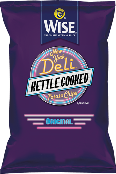 Wise New York Style Kettle Cooked Potato Chips Original 4.5 oz