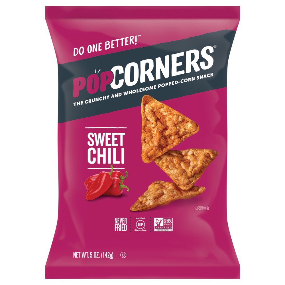 Gefen Popcorners Popped Corn Chips Sweet Chili 5 oz
