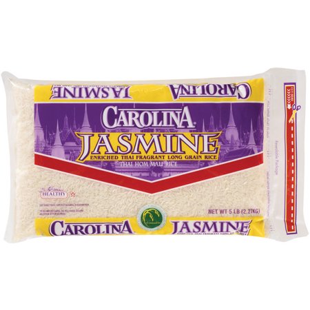 Carolina Jasmine Thai Fragrant Long Grain Rice 5 lbs