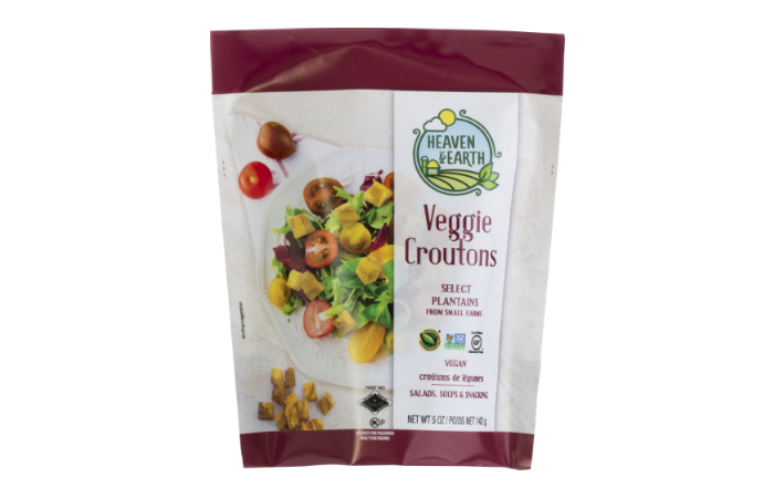 Heaven & Earth Gluten Free Veggie Croutons 5 oz