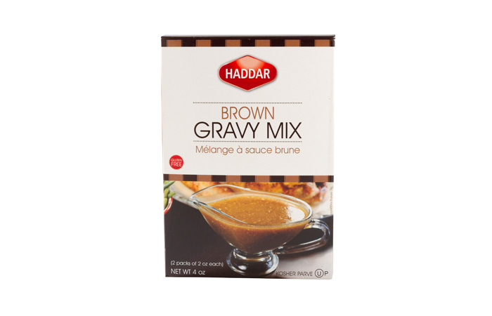 Haddar brown gravy mix 4 oz