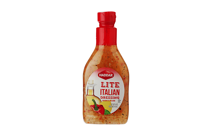 Haddar Lite Italian Dressing 14 oz